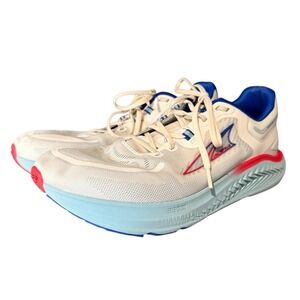 Altra Paradigm 7 Men's Running Shoes Sneakers Size 10.5 White Blue Red